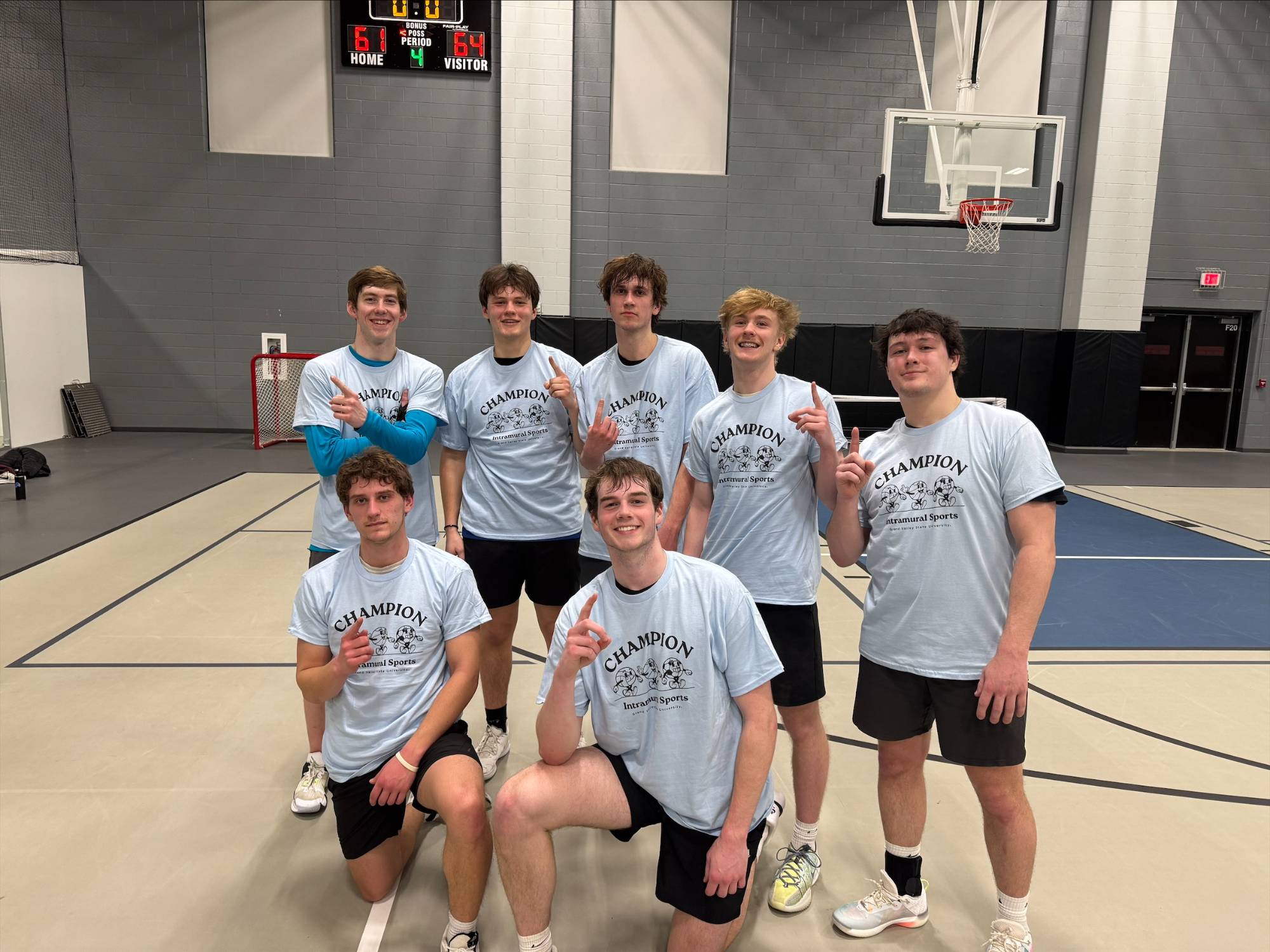 Intramural Sports Men's Basketball Champions
